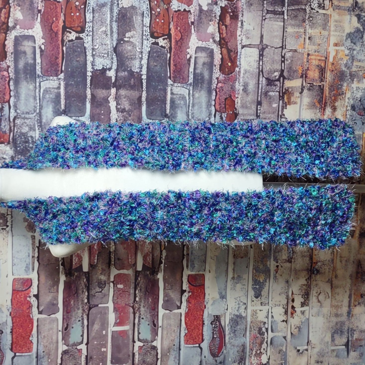 Artisan Crafted Eyelash Fringe Scarf